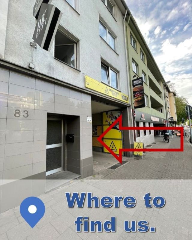 Picture of the entrance to Dance4Water situated at Stuntwerk Essen.